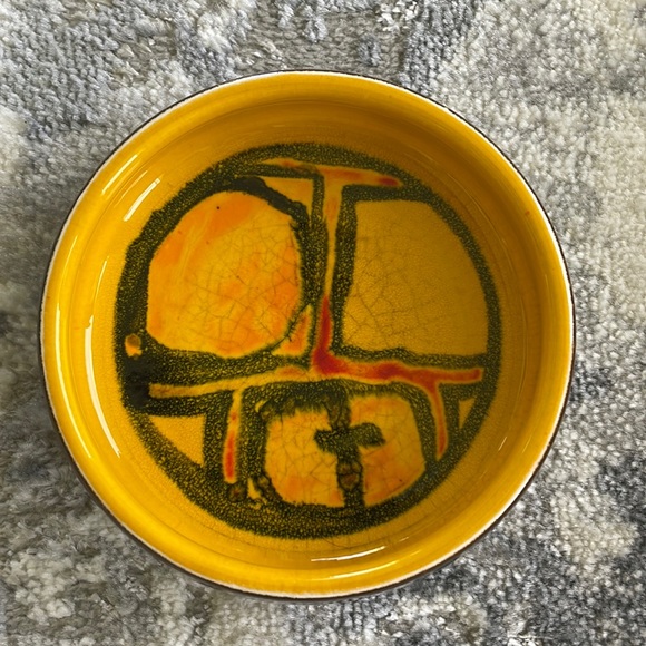Vintage Poole Pottery MCM dish - Picture 1 of 5